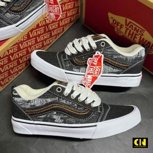 Giày Sneaker Nam Nữ Vans Knu Skool Vải Jeans Bò