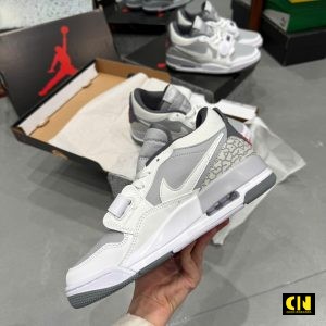 Giay Sneaker Nike Air Jordan Legacy 312 Low White Grey Giày Sneaker Nike Air Jordan Legacy 312 Low White Grey
