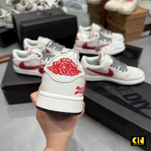 Giay Sneaker Nike Jordan 1 Low Travis Scott Gucci Giày Sneaker Nike Jordan 1 Low Travis Scott Gucci