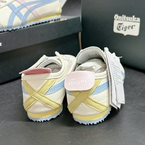 Giay Sneaker Nu Onitsuka Tiger Mexico 66 Trang Kem Phoi Xanh Hong Pastel Giày Sneaker Nữ Onitsuka Tiger Mexico 66 Trắng Kem Phối Xanh Hồng Pastel