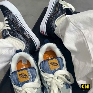 Giay Sneaker Vans Knu Skool Den Xam Trang Fullbox Giày Sneaker Vans Knu Skool Đen Xám Trắng Fullbox