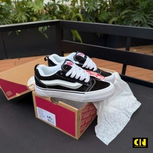 Giay Thoi Trang Nam Nu Vans Knu Skool Luoi Ga Beo Day To Giày Thời Trang Nam Nữ Vans Knu Skool Lưỡi Gà Béo Dây To