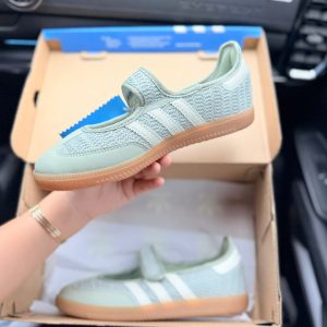 Giay Thoi Trang Nu Adidas Samba Jane Quai Dan Xanh Mint Giày Thời Trang Nữ Adidas Samba Jane Quai Dán Xanh Mint