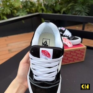 Giay Vans Knu Skool Black White Giày Vans Knu Skool Black White