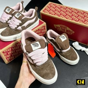 Giay Vans Knu Skool Nau Hong Fullbox Giày Vans Knu Skool Nâu Hồng Fullbox