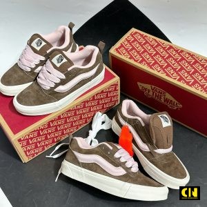 Giay Vans Knu Skool Pop Sepia Rose Giày Vans Knu Skool Pop Sepia Rose